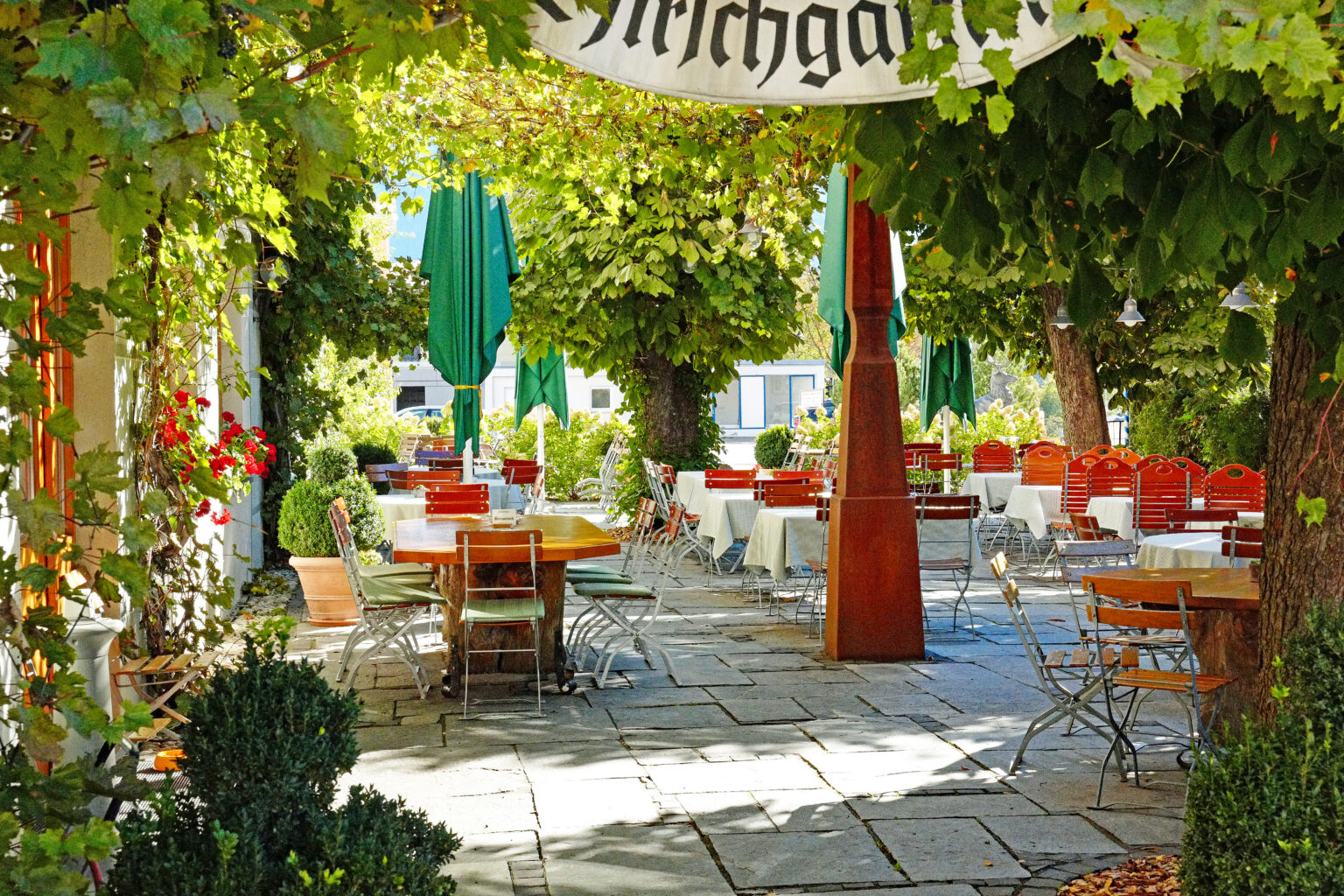 Die besten Biergärten am Chiemsee